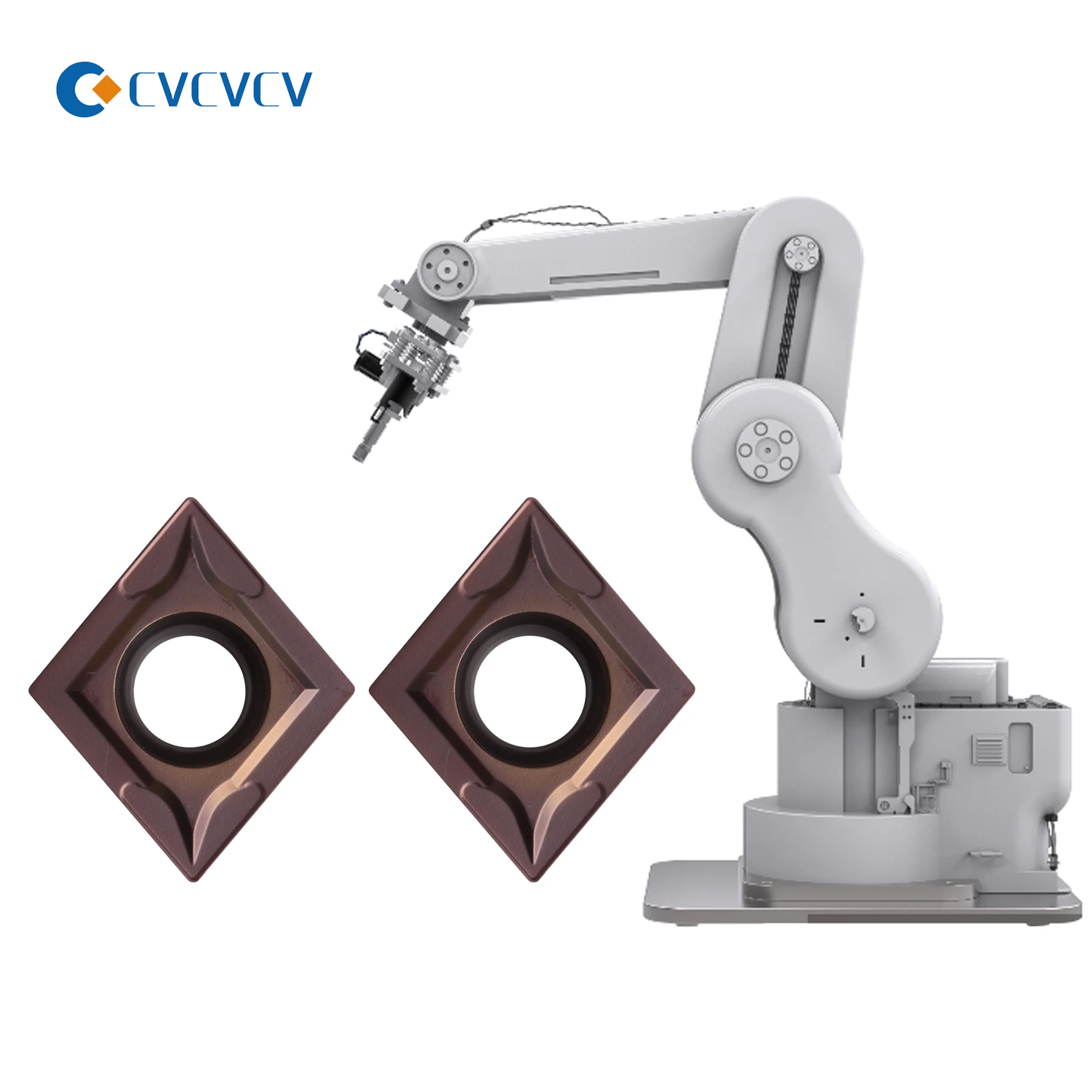 10Pcs CCMT120404 CCMT120408 CV8088 CNC Carbide Insert Lathe Machining Turning Tool Blade Cutting Stainless Steel Lasting Durable