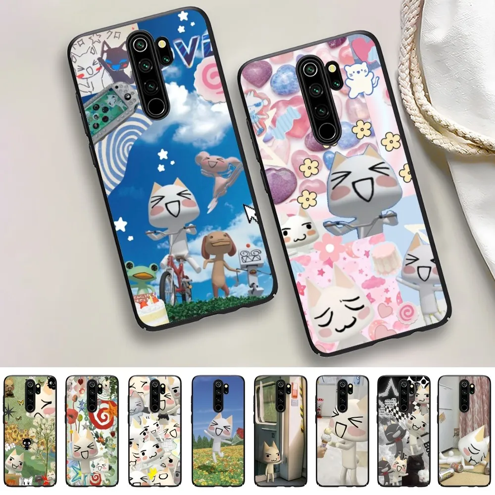 cat Toro Inoue cute Phone Case For Redmi 5 6 7 8 9 10 plus pro 6 7 8 9 A GO K20 K30 K40 pro plus F3 Fundas