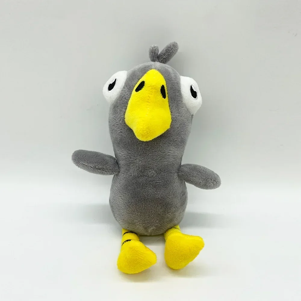 Goose Goose Duck Peluche Morbido Kawaii Cartoon White Goose Peluche Anime Gioco Bambole di pezza Bambini Peluches Regalo di compleanno 25 cm