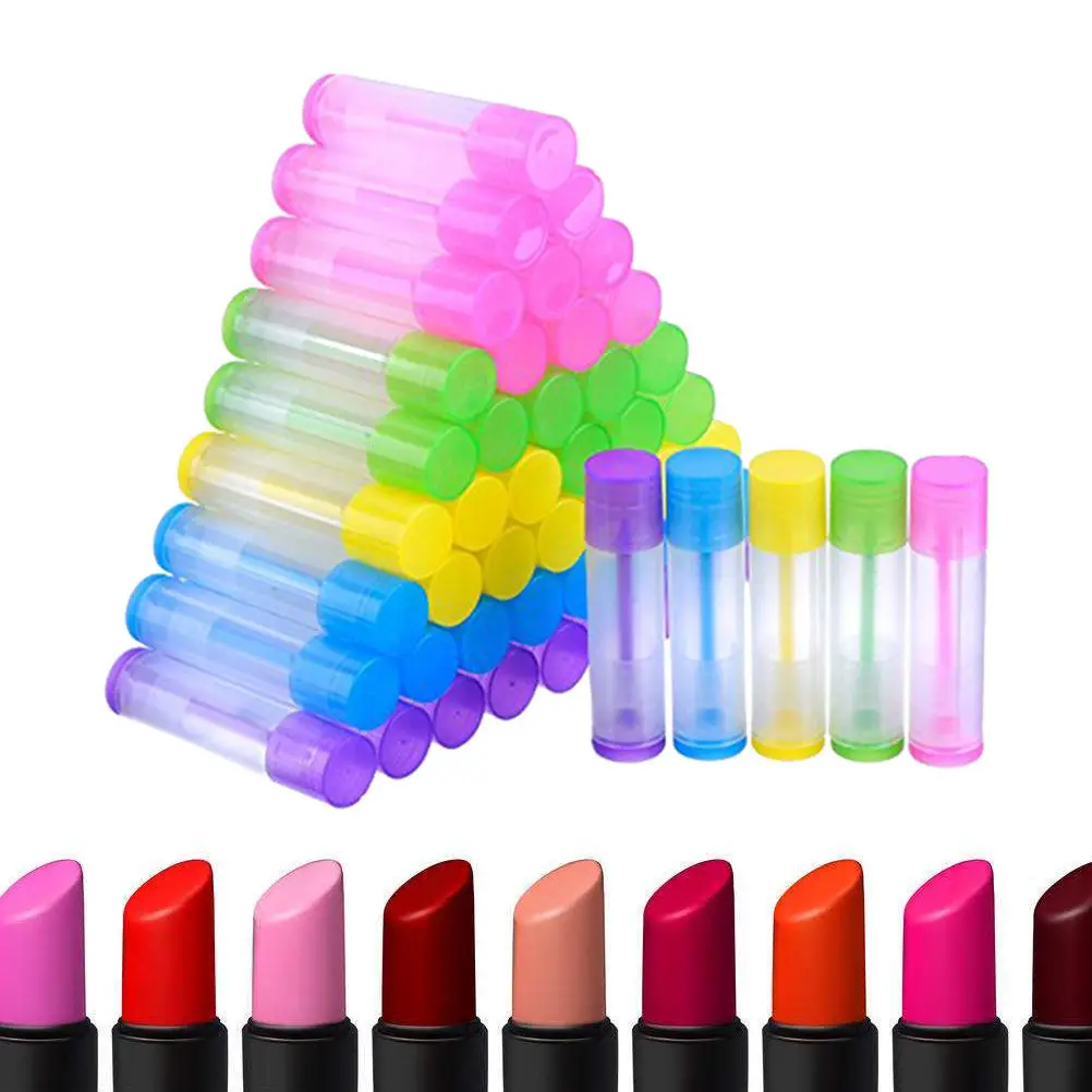 Clear Lip Gloss Container Balm Empty Tubes Creative DIY Lipstick Kits Makeup Containers