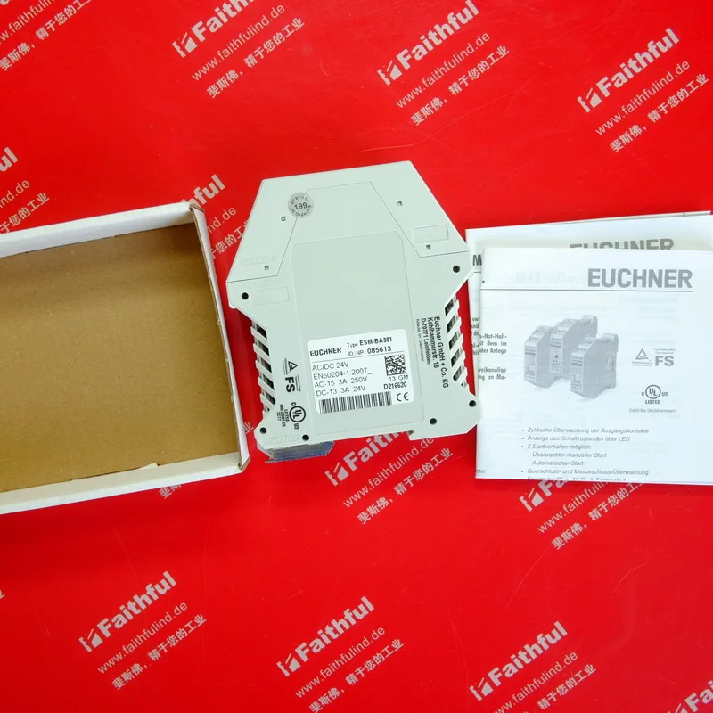 EUCHNER 085613 Ansone's new security module ESM-BA301