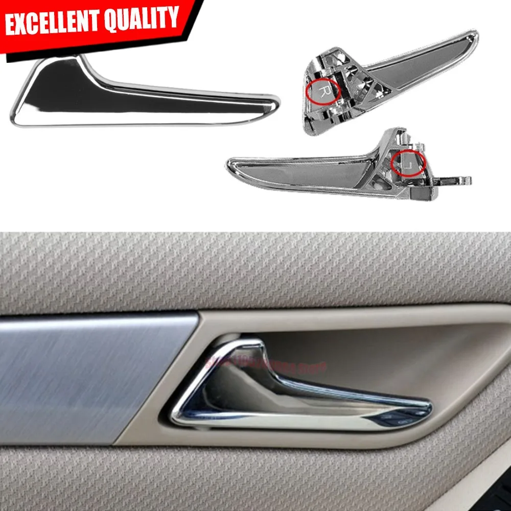 Complete Left Right Front Rear Inner Interior Door Handles With Chrome Plate For Mercedes Benz A B Class W169 W245 1697600308