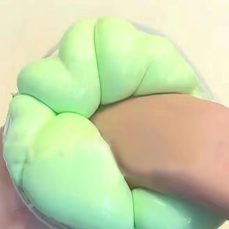 Caja de Gel de masa viscosa de burbujas de gran tamaño para aliviar el estrés de los niños, masa de juego antiestrés para adultos, juguete sensorial exprimible creativo