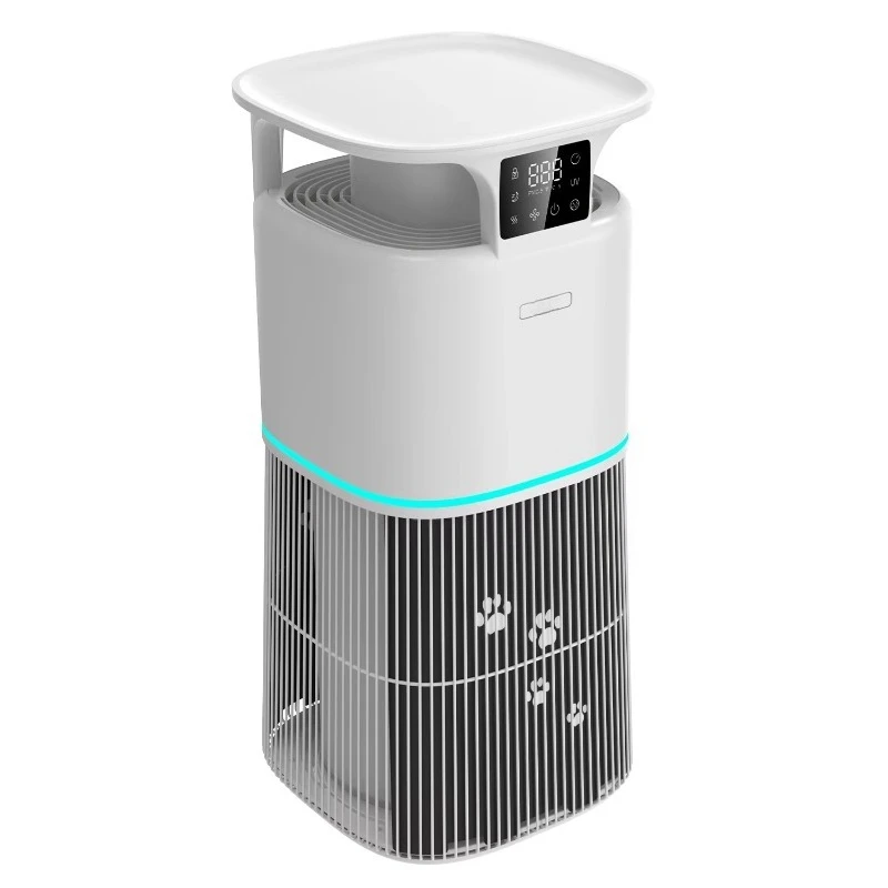 

Умный очиститель воздуха для домашних животных, отрицательные ионы, подключение Wi-Fi, бытовой удаление формальдегида PM2,5, HEPA-фильтр, портативный электрический