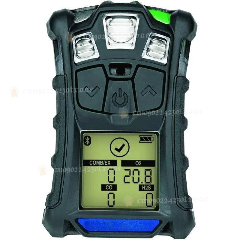 Portable 4-In-1 Detector Explosion-Proof Gas Monitor With 4 Accessories For Industrial Safety Testing