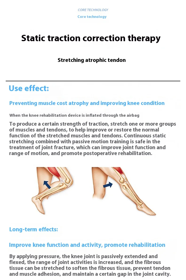 

Lower Limbs Knee Joint Training Equipment For Injury Fracture Stroke Rehabilitation Exercise Machine