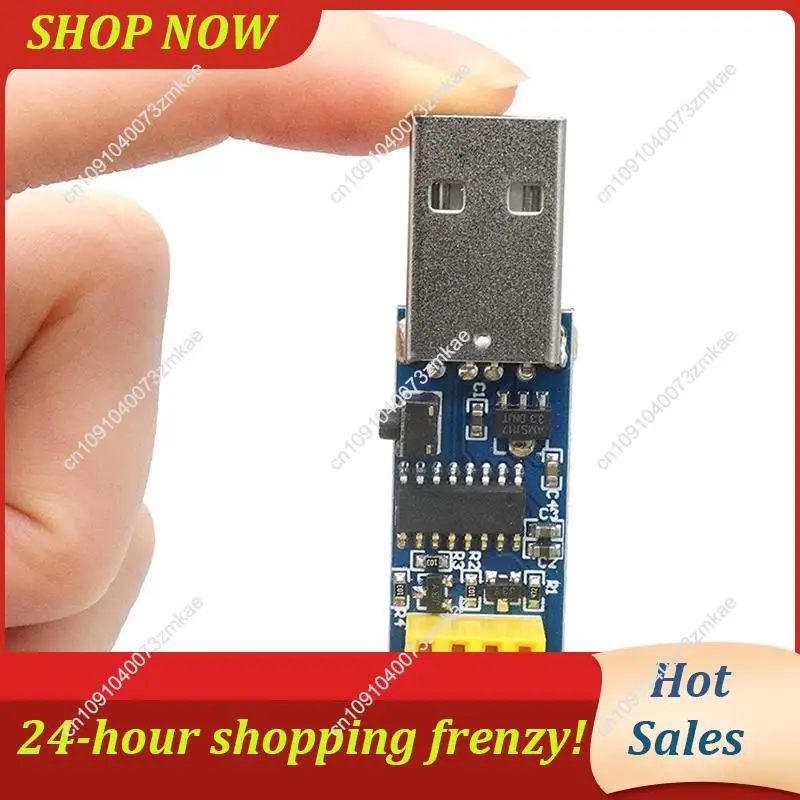البيع اليومي 3X USB إلى ESP8266 اندلاع CH340C ESP-01S Prog Wifi مبرمج تنزيل محول مع إعادة تعيين دائرة التنزيل التلقائي