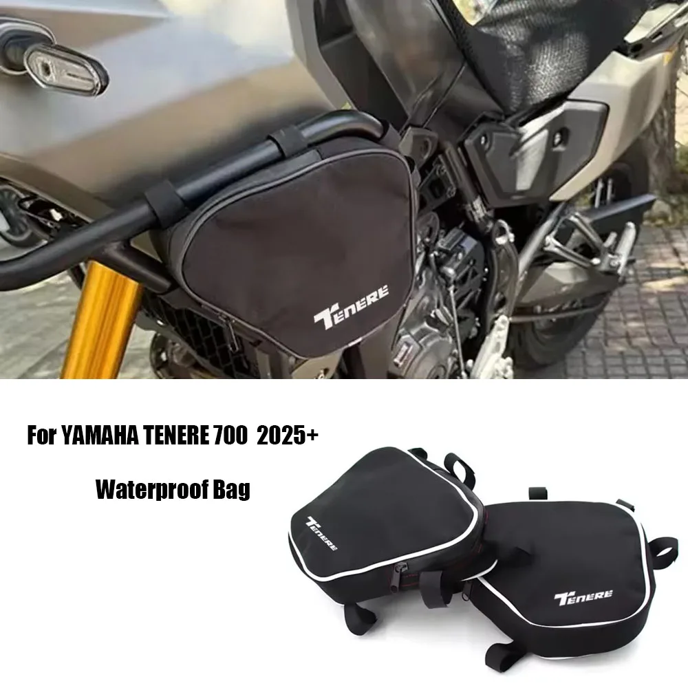

For YAMAHA T700 Frame Crash Bars Waterproof Bag 2025+ TENERE 700 T7 T700 Accessories Original Bumper Repair Tool Placement Bag