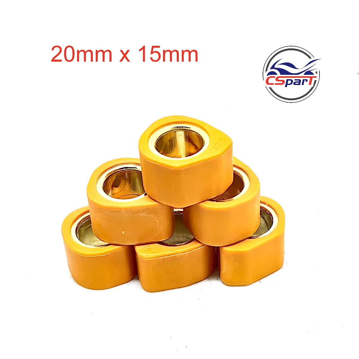 Racing Polygon Variator Rollen 20x15 8G ~ 20G 6 Stück im Set für PCX 125 150 160 HONDA SPI CLICK VARIO SYM SUZUKI KYMCO