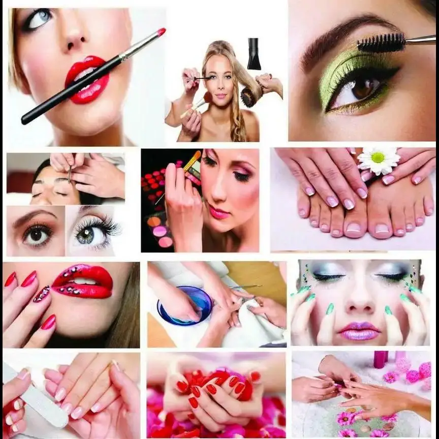Style Salon Beauty Makeup SPA Hairdresser Manicure Art Canvas Poster for Living Room Decoration  Home Wall Decor Picture Print