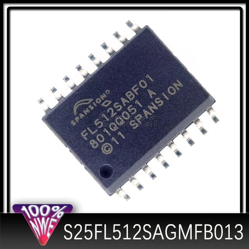 

S25FL512SAGMFB013 SOIC16 FL512SABF01 100% New Original in stock