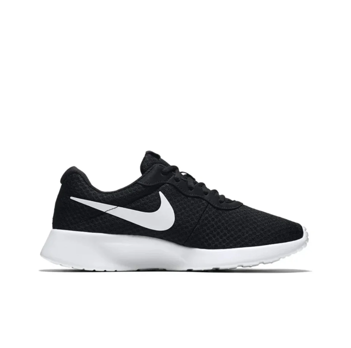 Nike-tênis de corrida casual masculino e feminino, tanjun low, preto, clássico e leve, antiderrapante