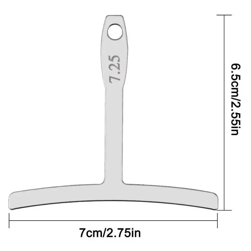 9Pcs/Set Stainless Steel Guitar Radius Gauge Under String Radius Gauge String Gauges Luthier Tools For Guitar Bass Fretboard