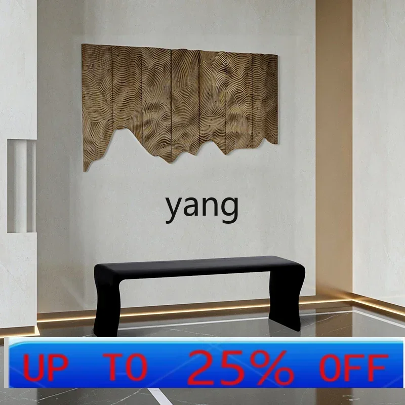 LH minimalist solid wood home bedside stool cloakroom log shoe changing stool