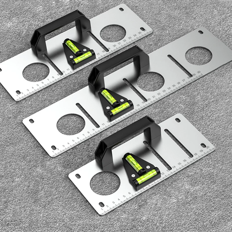 Imagem -02 - Stainless Steel Socket Drawing Locator 86 tipo Panel Panel Panel Switch Template Drawing Tool Paint Line Posiçãoing