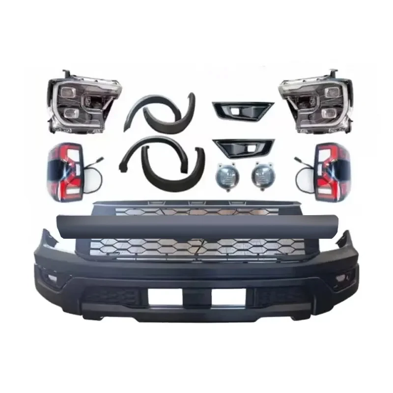 

Offroad Car Exterior Accessories Conversion Body Kit 4x4 Body Kits for Ranger 2022 XL/XLS Upgrade to 2022 Ranger Raptor