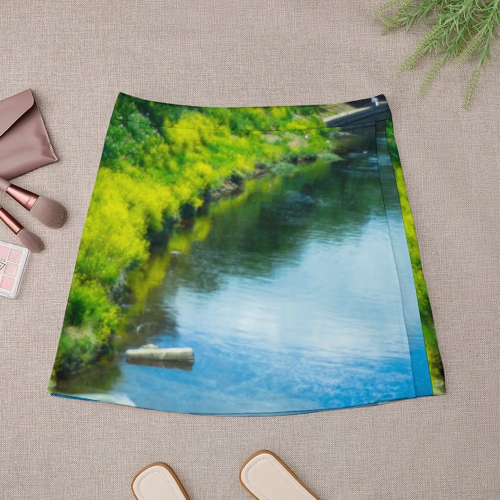 River Side Mini Skirt women's summer clothing 2025 japanese kawaii clothes new in external clothes Mini Skirt