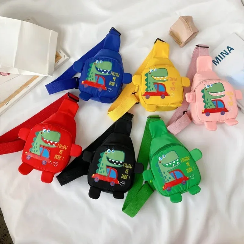 

5pcsCute Children Bag Cartoon Dinosaur Kids Bags Kindergarten Preschool Outdoor Travel Backpack for Boys Girls ShoulderCrossbody