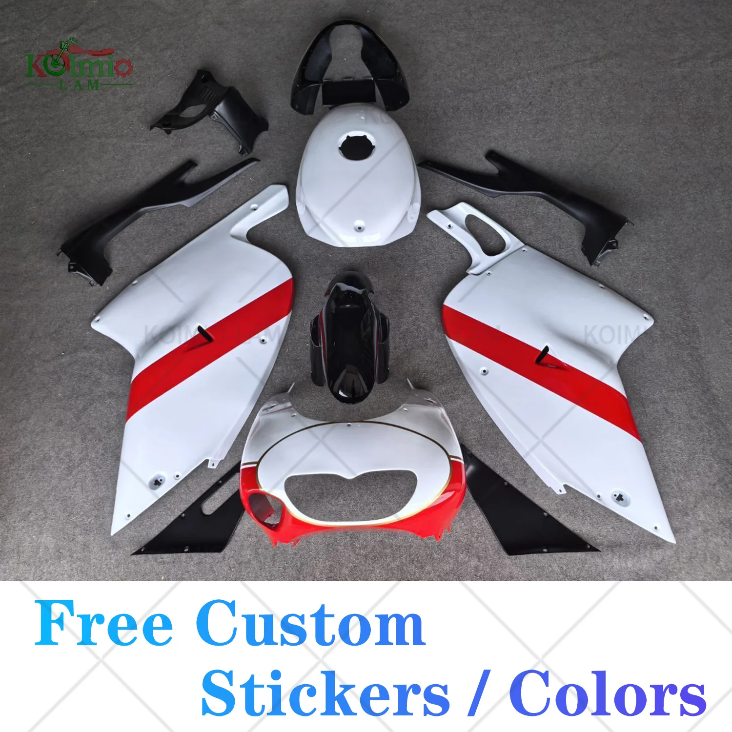 

Fit For Aprilia 1999 - 2005 RS125 Motorcycle Plastic Shell Fairing Bodywork Panel Kit Set RS 125 2001 2002 2003 2004