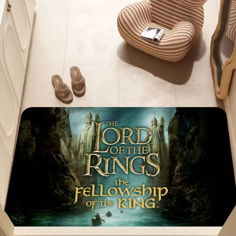 The L-Lord Of The R-Rings Floor Carpet Nordic Style Home Doormat Bathroom-Toilet Mats Bedroom Hotel Decor Mat