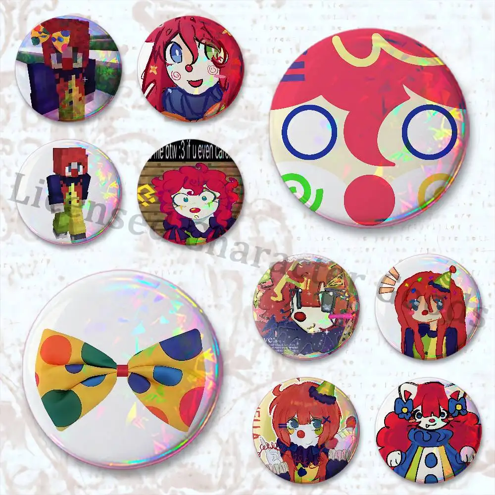 Moe A Regect HD Print Badges Pretty Round Display Brooches IP merchandise 32mm 58mm 75mm 44mm 25mm