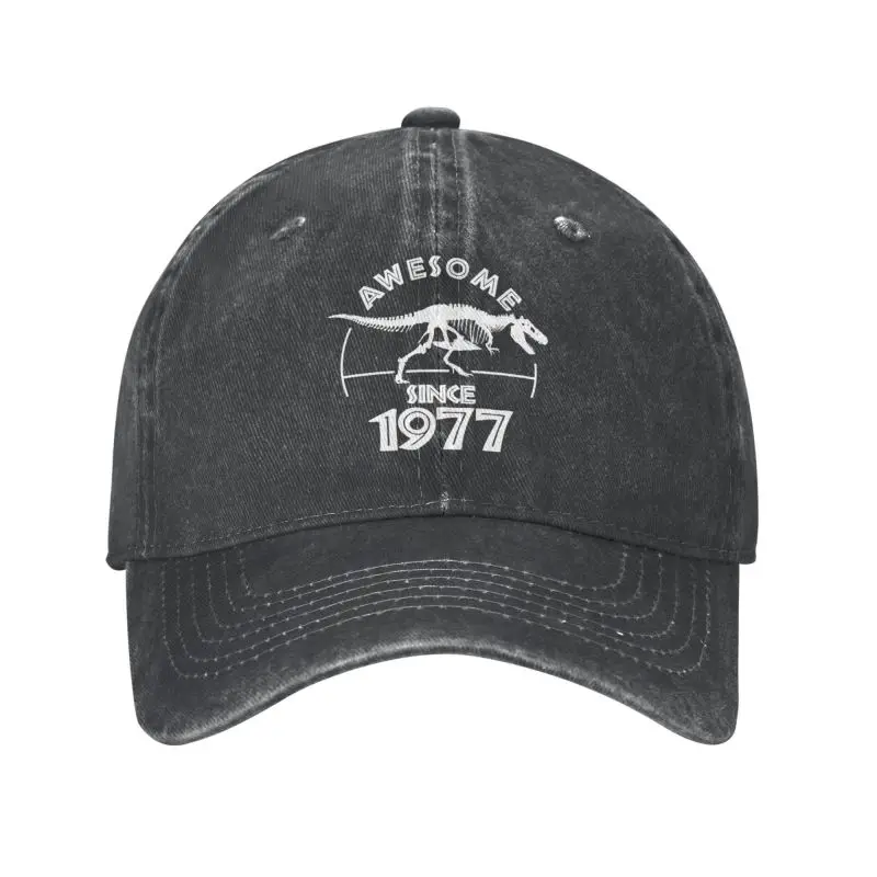 

Classic Cotton Awesome Since 1977 Birthday Gift Baseball Cap Men Women Personalized Adjustable Adult Dad Hat Spring