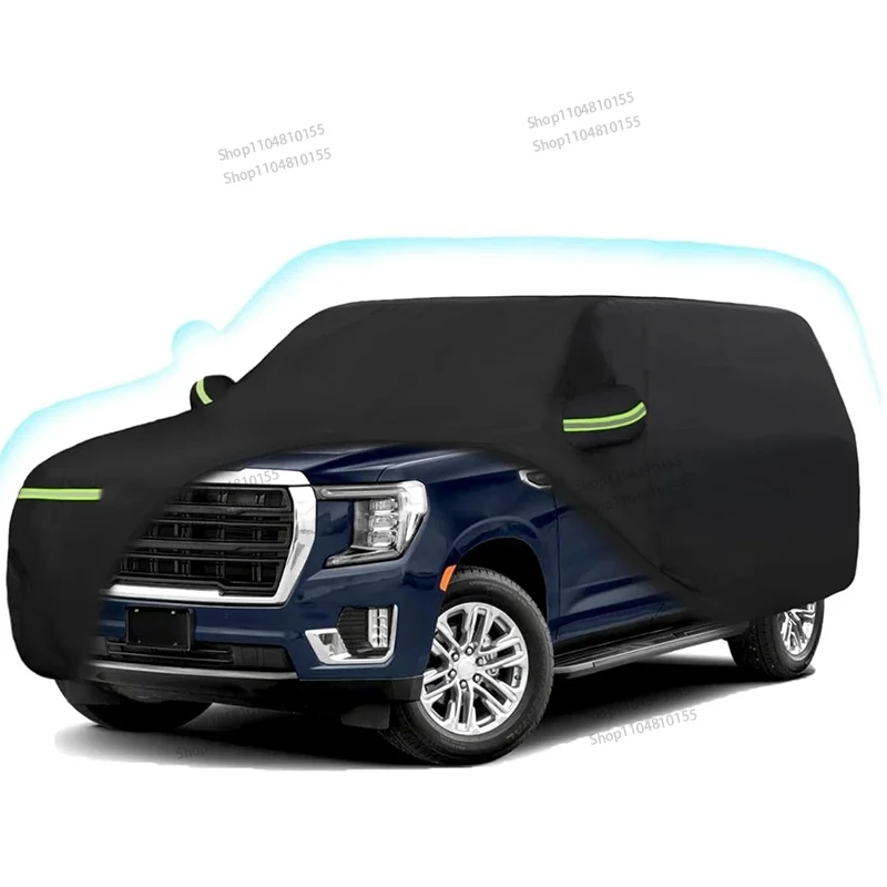 Car Covers for 2007-2024 Chevrolet Tahoe Heavy Duty Waterproof Sun Rain UV Dust Snow Protection Outdoor cover