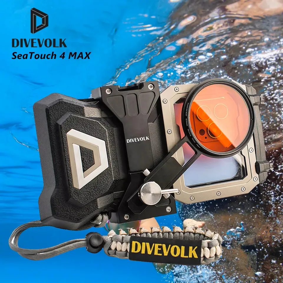 DIVEVOLK Seatouch 4 Max Waterproof Housing for iPhone 16/17