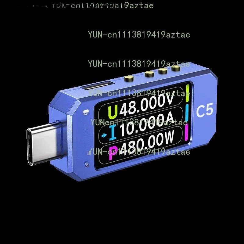 Red USB Tester 20bit Detector, 28V Voltage & Current Meter for PD3.1 UFS EPR Fusion Fast Charging Test