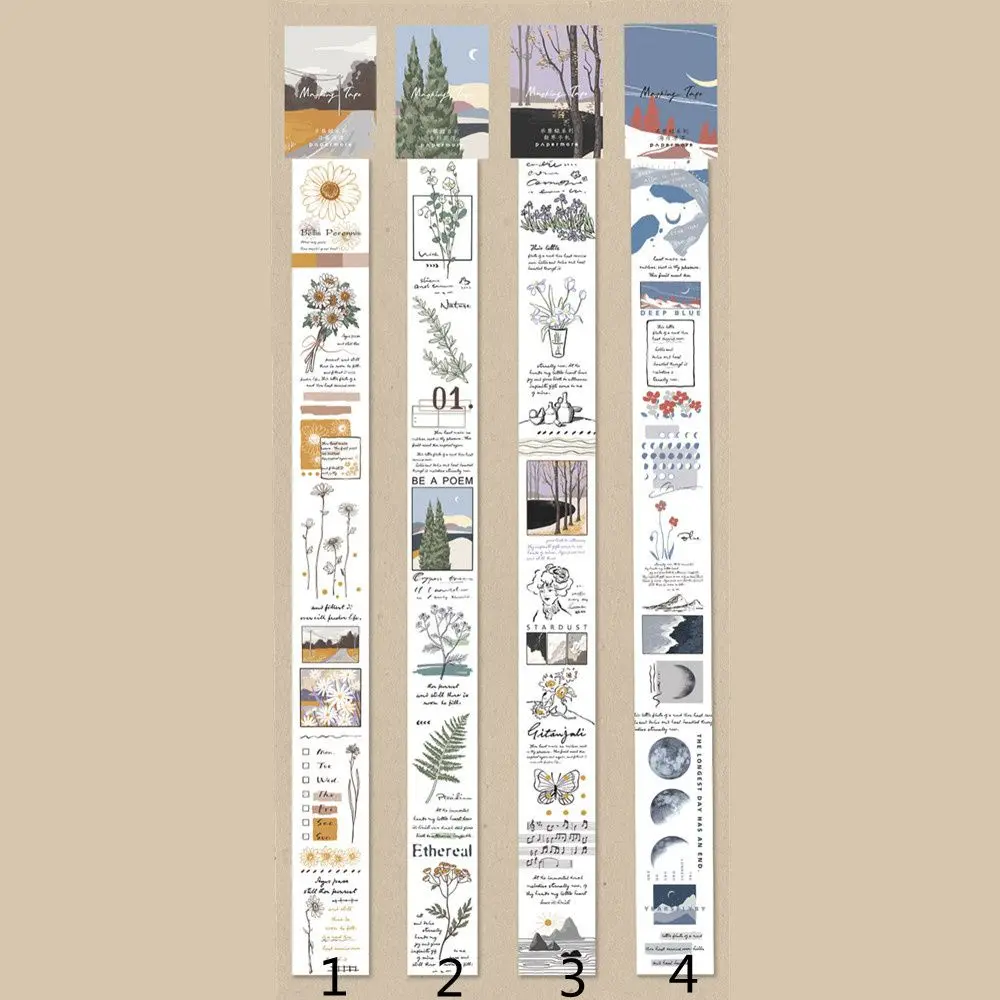 Creative Stationary Accessories Flakes Decorative Stickers Tape Sticker Decoration Sticker Paper Masking Tape