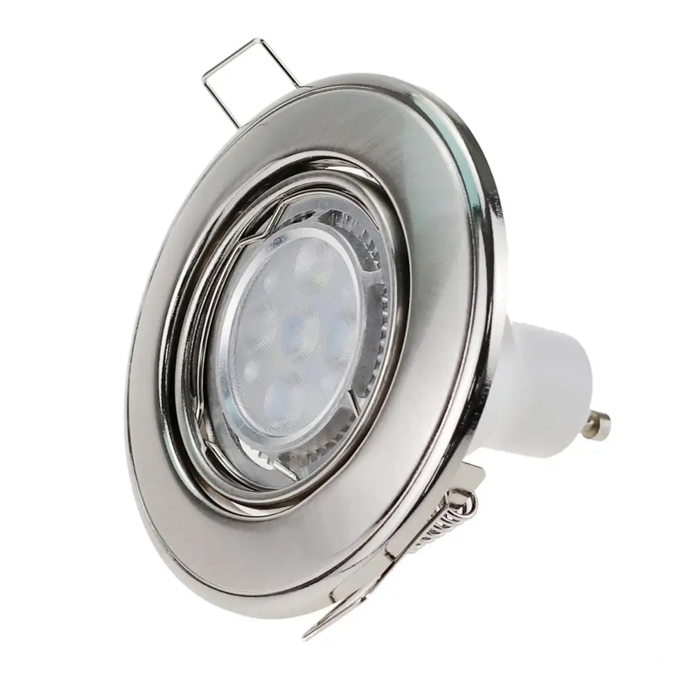 Recessed Downlight Holder  GU10 MR16 Fixture Frame Background Lamps LED Ceiling Spot Light Frame