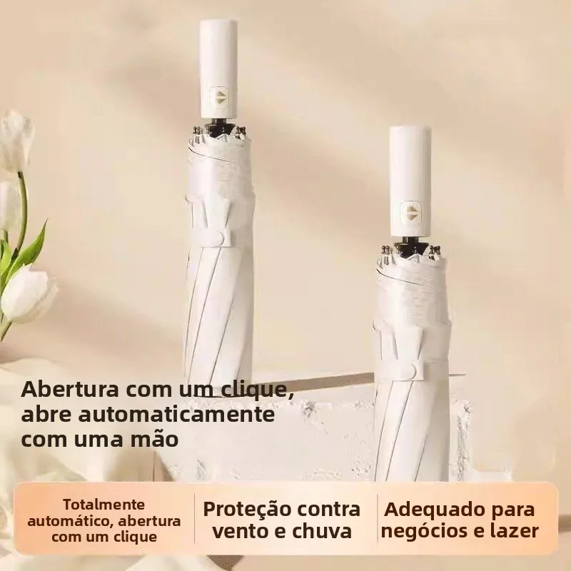 portable-automatic-business-umbrella-uv-protection-sunshade-umbrella-men's-women's-dual-purpose-sunny-rain-umbrella