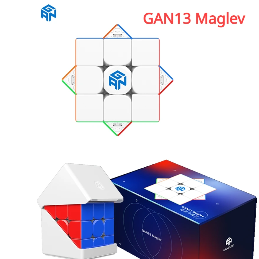 GAN Cube 13 Maglev 3x3x3 Magnetic Magic Cube Speed Cube GAN 13 M 3x3 Cube GAN13 Maglev Flagship Cube GAN13 Maglev UV Edition