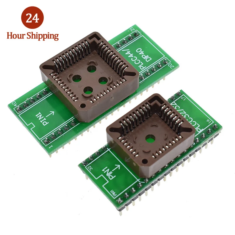 PLCC32 to DIP32 PLCC44 to DIP40 USB Universal Programmer IC Adapter Tester Socket for TL866CS TL866A EZP2010 G540 SP300