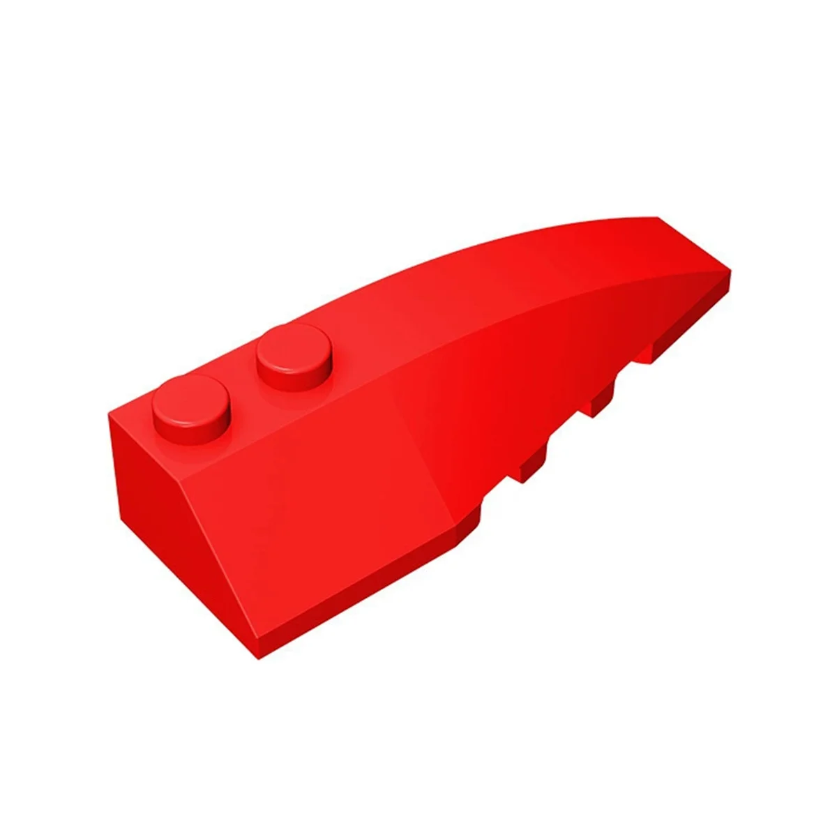 10 Stück MOC Stapelbare 41747 Eckplatte Baustein Keil 6x2 Rechtwinklig Baustein Umleitungsspielzeug für Erwachsene Jungen Urlaubsgeschenke – Detail 5