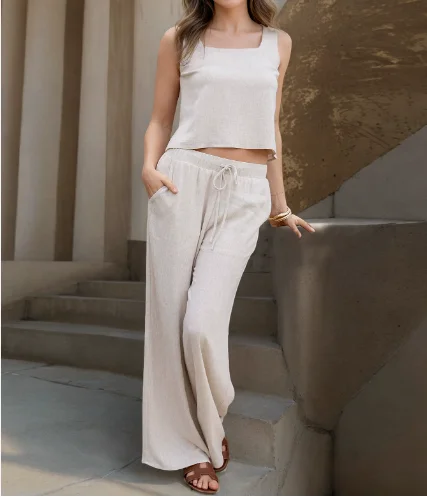 

Women's Suits 2025 Spring Summer Latest Fashion Casual Suit with Camouflage Top and Straight Leg Pants, Two Piece Set of Pants