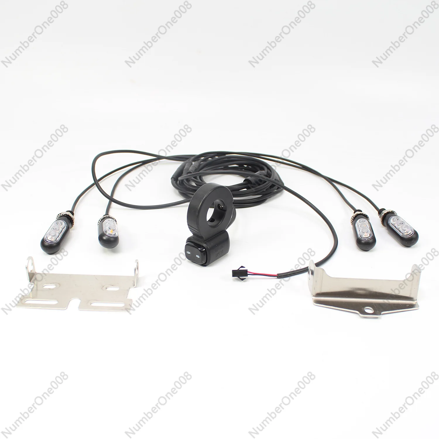 

Универсальные 12В мотоциклетные поворотники, водонепроницаемый комплект проводки, светодиодные индикаторы для электровелосипедов и скутеров