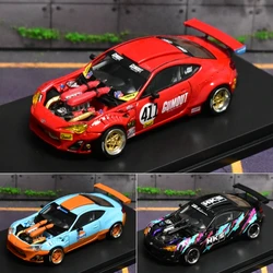 DCM 1:64 86+458 GT Gulf HKS Diecast Model Car