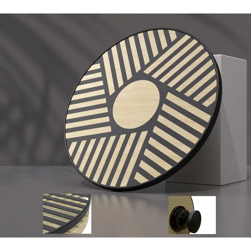 

1 Fitness Training Yoga Exercise Wooden Wobble Balance Board Twist Board