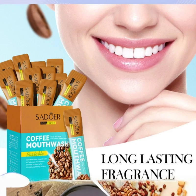 1 Box Contains 20 Refreshing Mouthwashes, with a Sweet Taste, Gentle and Non-Irritating, Maintains Oral Health While Also Providing Benefits