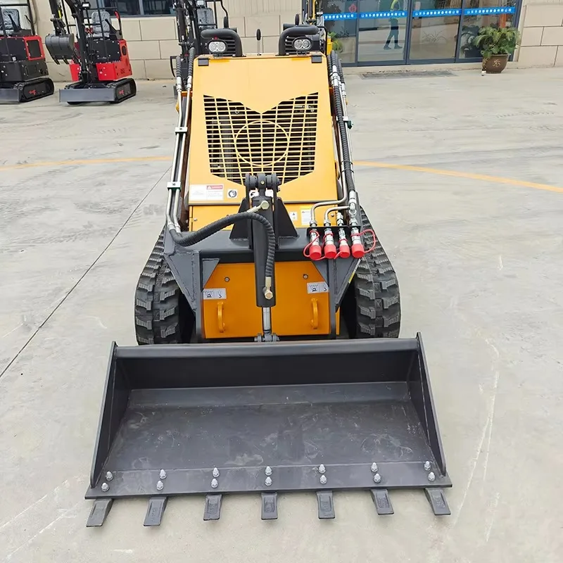 Mini Skid Steer Loader 480 Diesel Petrol Home Garden Free Transport Front Loader Basic Electric