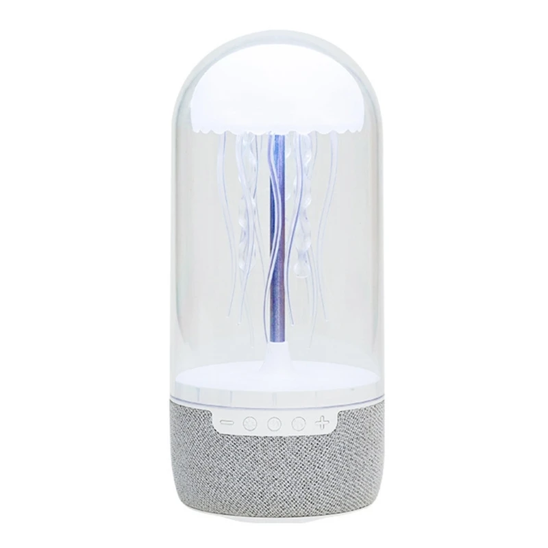 Ocean Themed Jellyfish Lamp Integrated Bluetooth-compatible Subwoofer Night Light Creative Desktop Bedside Decoration