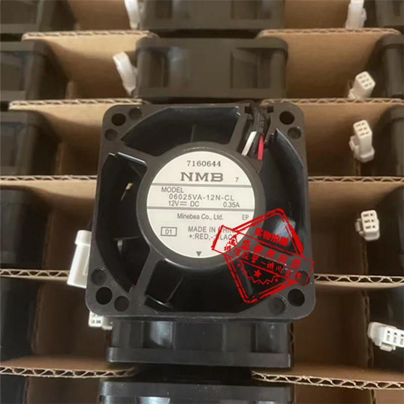 

1 шт. для NMB 06025VA-12N-CL DC 12 В 0,35 А 60x60x25 мм 3-проводной охлаждающий вентилятор