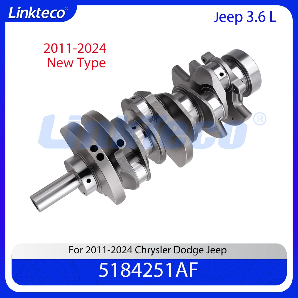 

Деталь двигателя Коленчатый вал подходит для 3.6 L T V6 GAS ERB для 11-21 3.6L JEEP WRANGLER CHRYSLER 300 DODGE GRAND CARAVAN RAM 1500 5184251AH
