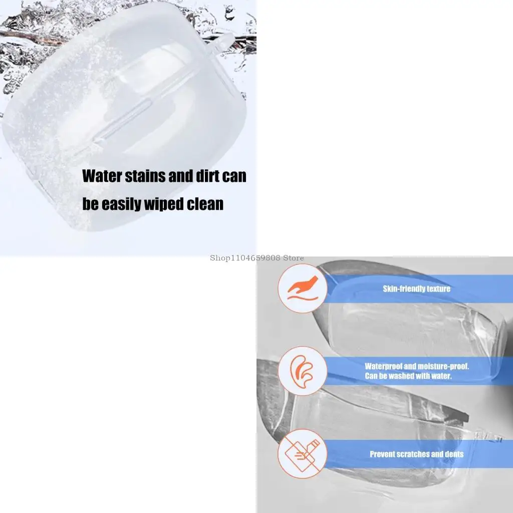 

Ergonomic Sleeve Shell for Clip Headphone Impact Resistance Nonslip Waterproof