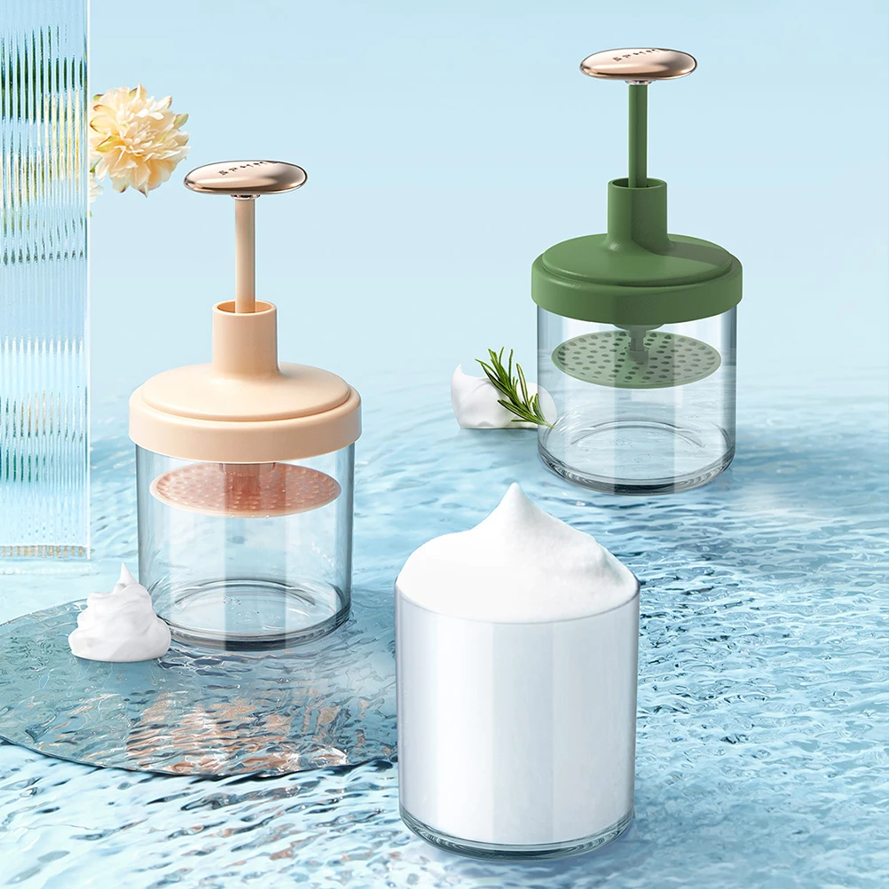 

Foaming Facial Cleanser Maker Abs Cleanser Frother Bubble Maker Foaming Cup Face Wash Frother Plastic Foams Cup