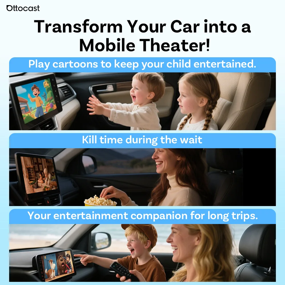 Ottocast Car TV Mate Wireless CarPlay Android Auto Max Or Express DP Mirroring for Chevrolet Camaro Malibu Wired CarPlay Car New