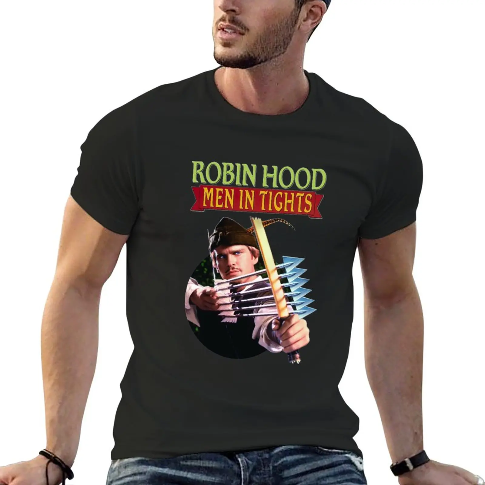 

Robin Hood Men in tights T-Shirt shirts graphic tees blanks oversized customizeds mens tall t shirts