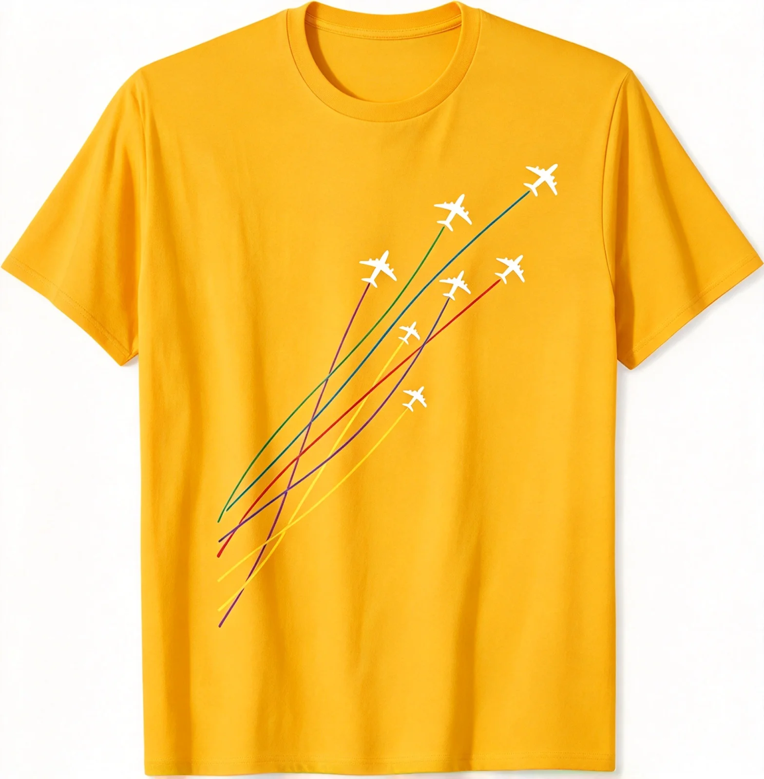 Pilot Commercial Passenger Airplanes Aeroplanes Airline Gift T-Shirt Print on Demand Mens Clothing Funny Shirt Ropa Hombre