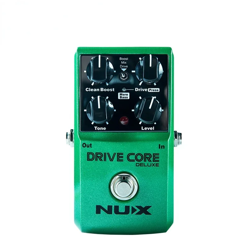 

NUX Drive Core Deluxe Overdrive Classical Electronic Pedal Guitar Effect Pedal Mixture of Boost Overdrive Sound True Bypass